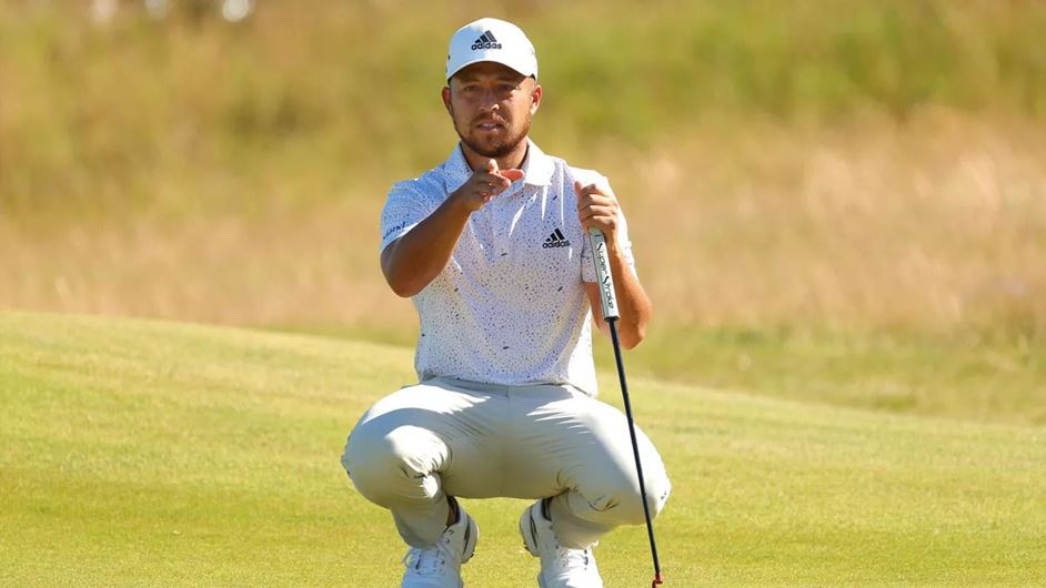 Xander Schauffele eyes a putt at the 2022 Scottish Open. While at SDSU, Schauffele amassed 21 top-10 finishes, 16 top-five performances and two individual titles before graduating with a degree in soc