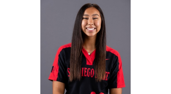 Pictured: SDSU student-athlete Jeweliana Perez.