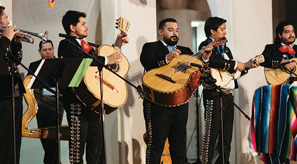 Mariachi Amanecer was one of the three musical groups to conclude the evening. The event held more than 1,000 attendees. (Photo courtesy of KA Studios and Dwayne Quamina)