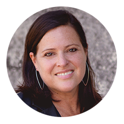 image of a woman smiling