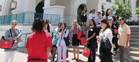 Campus tour at SDSU