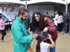 Attendees were able to immerse themselves into the world of STEM with virtual reality headsets provided by the Virtual Immersive Teaching and Learning (VITaL) Research Center.
