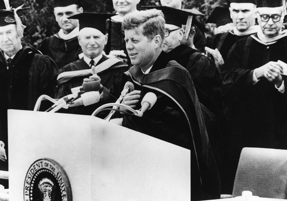 U.S. President John F. Kennedy