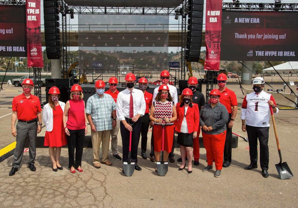 SDSU Mission Valley Groundbreaking Ceremony