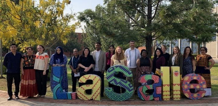 SDSU Professor Marva Cappello took doctoral students to Oaxaca to meet with peers after collaborating online