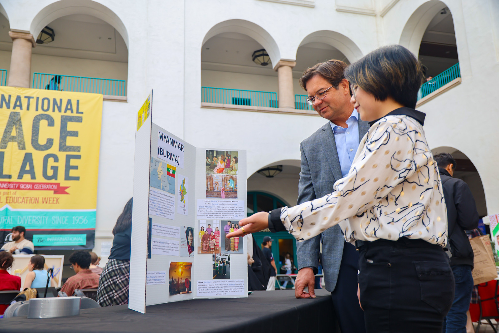 Myanmar Culture on display at SDSU Peace Village