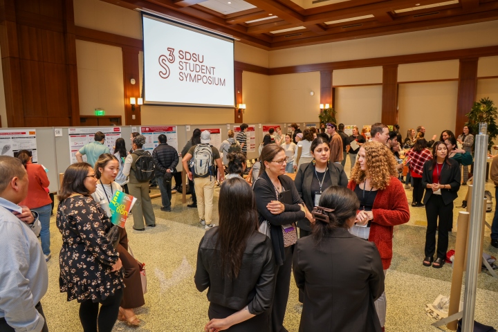 SDSU Student Symposium attracted a record number of participants on March 1.