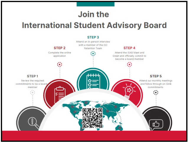 Join the International Student Advisory Board