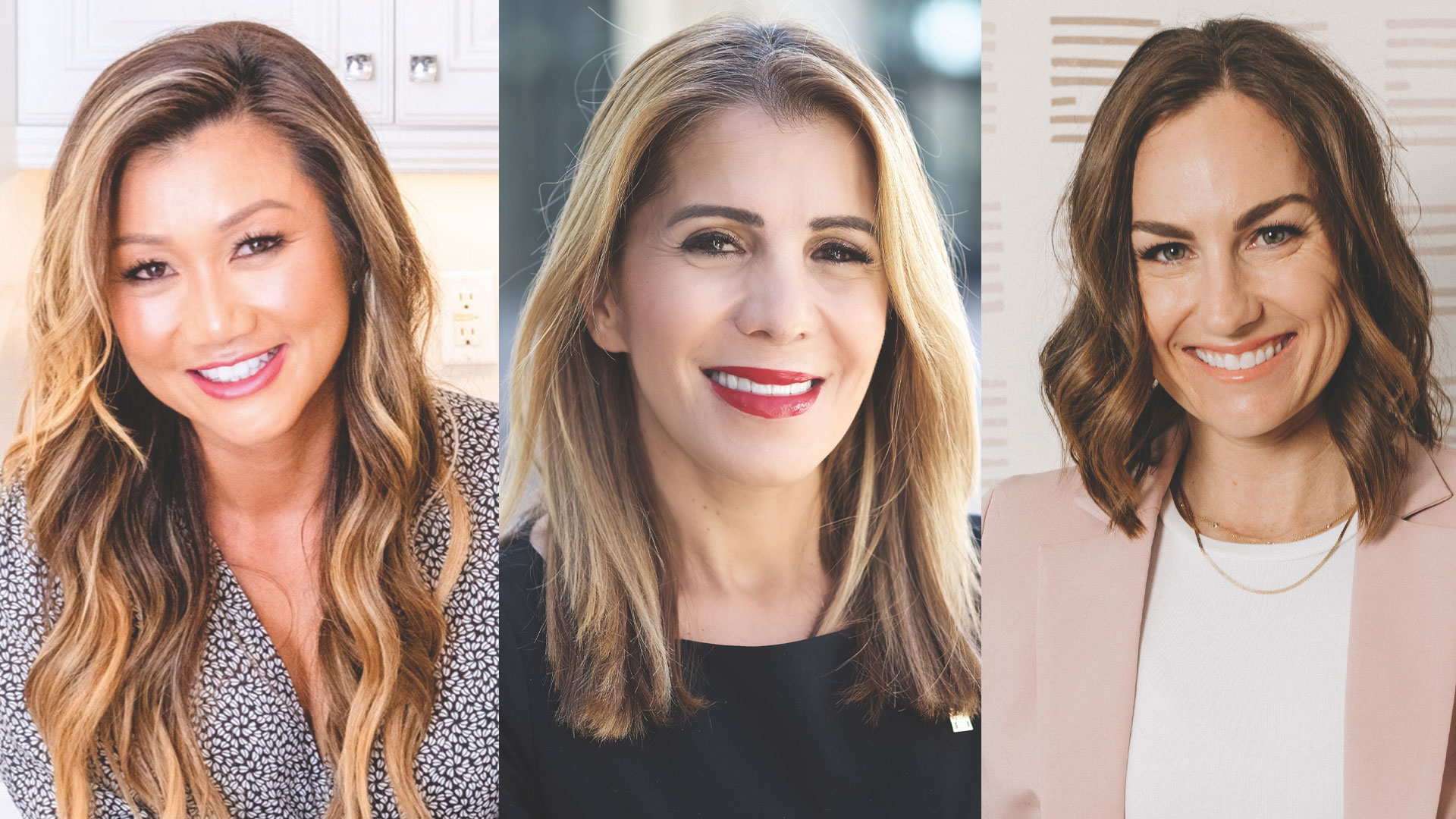 SDSU alumni innovators Wynn Austin, Zeynep Ilgaz and Trisha Clifford