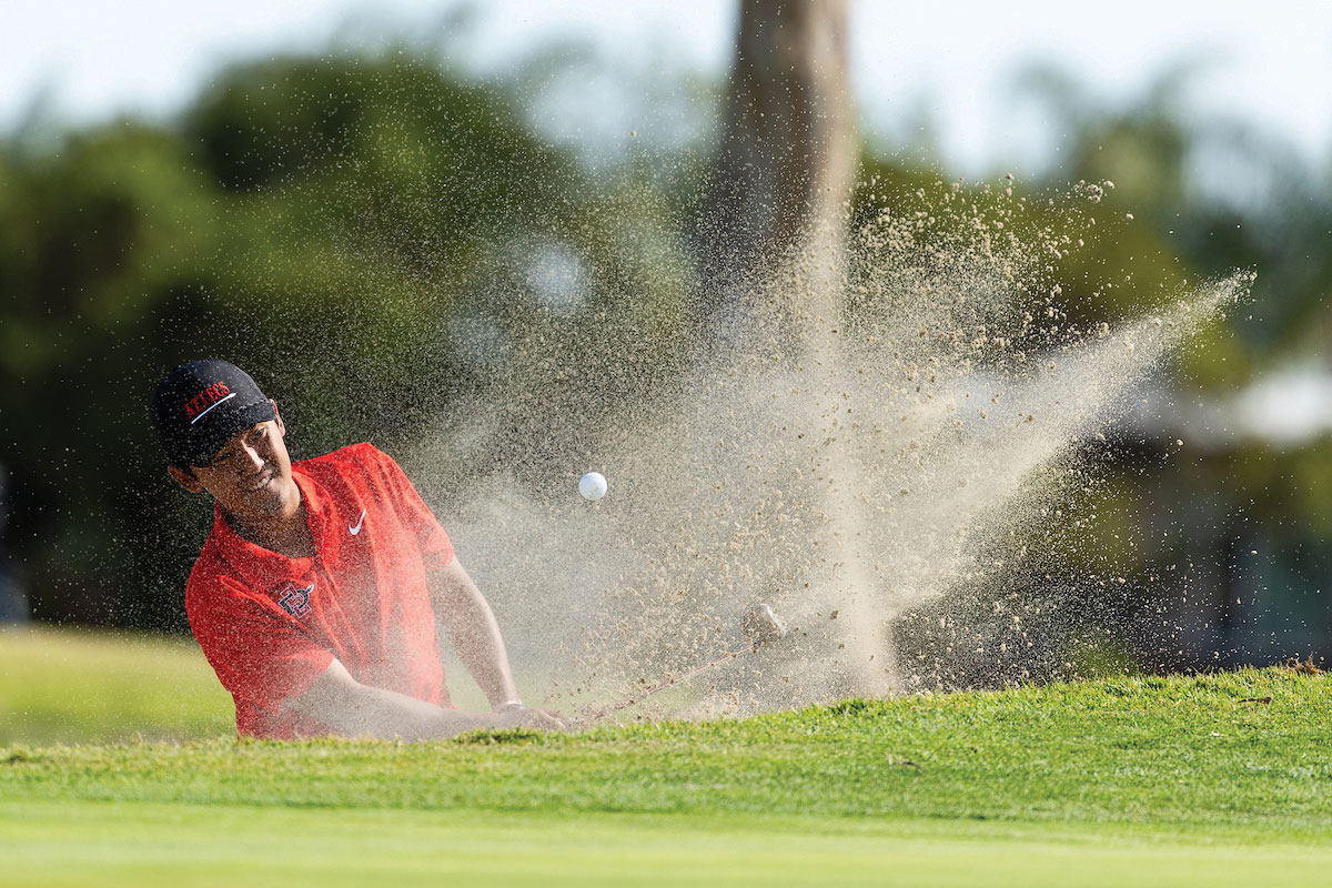 Golfer Dylan Oyama