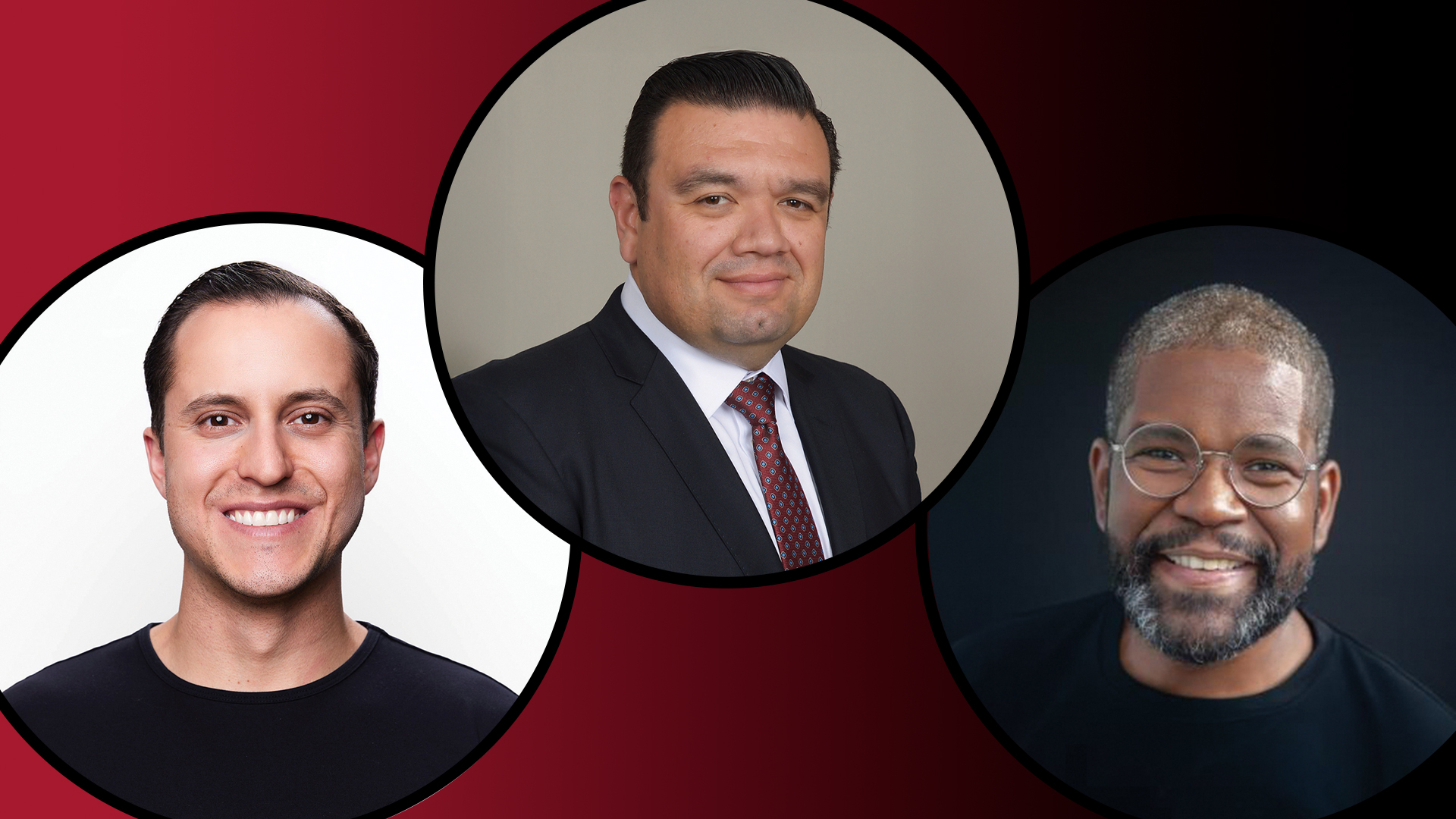 Cody Barbo, Cesar Padilla, and Ronald Williams II