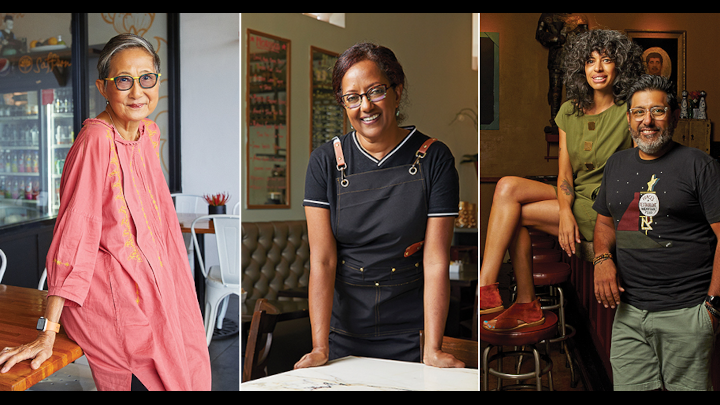 A collage of all the restaurant owners featured in this article