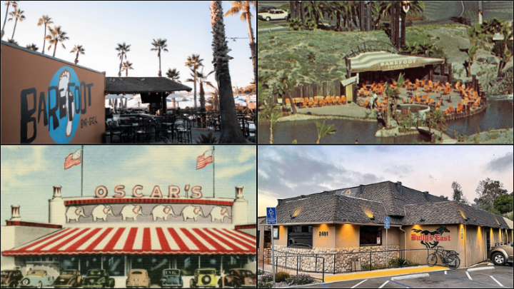 Collage of four restaurants featured 