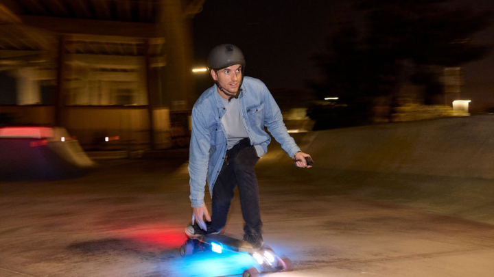 Guy on a skateboard 