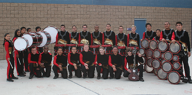 The SDSU Indoor Drumline