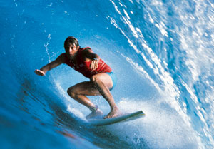 Produced by surfer Shaun Thomson, the film features interviews with Kelly Slater, Rob Machado and others.