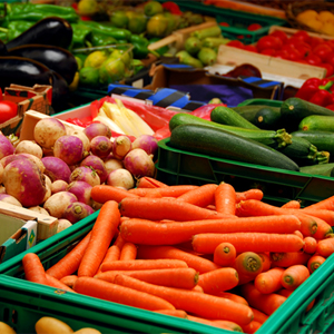 The farmer's market will feature eight to 10 vendors.