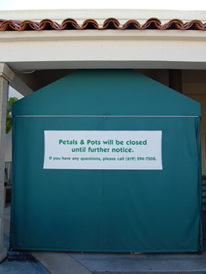 Petals &amp; Pots will be closed until further notice