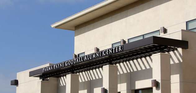 The Parma Payne Goodall Alumni Center will host an open house starting at 11:45 a.m. this Saturday.
