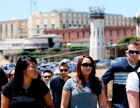 Twenty-four SDSU criminal justice students toured eight California prisons and professor Paul Sutton has completed a documentary about it.