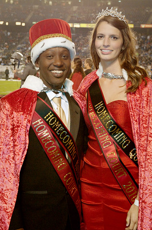 Isidore Niyongabo (left) and Sadie Eisley