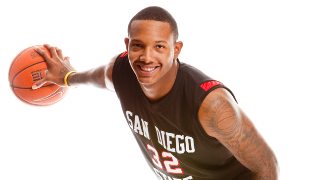 Aztecs senior forward Billy White