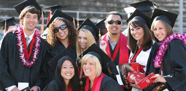 SDSUs six-year graduation rates improved from 44 percent in 2003 to 61 percent in 2008.