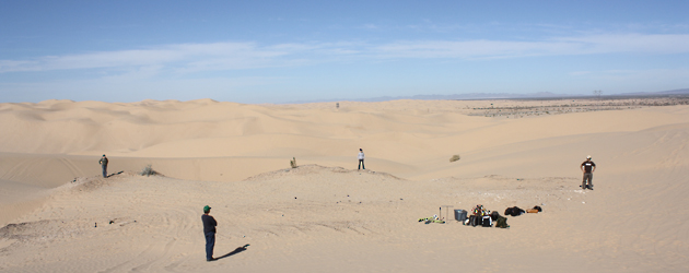 Seth Mallios and his team map the Beau Geste film site known as Fort Zinderneuf.