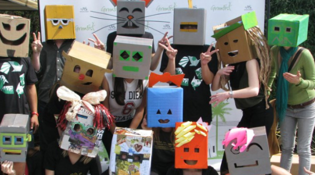 GreenFest's executive committee, AS and e3 members help promote GreenFest 2011.
