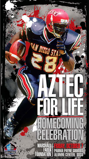 Marshall Faulk Foundation sponsors the Aztec for Life Homecoming Celebration