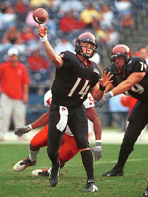 Adam Hall during his playing days in the early 2000s.