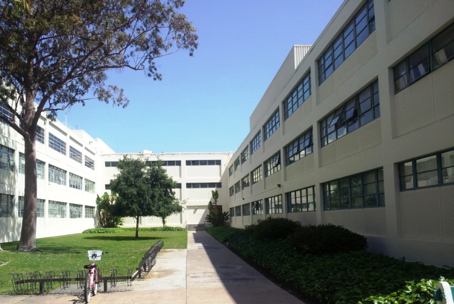 Storm and Nasatir Halls opened in 1957.