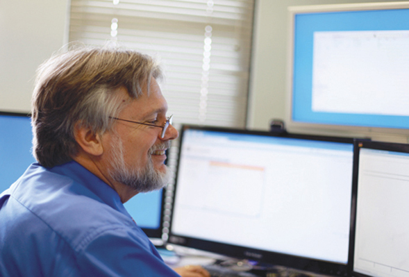 Professor Robert Briggs. Photo by Paige Nelson, courtesy of The Daily Aztec.