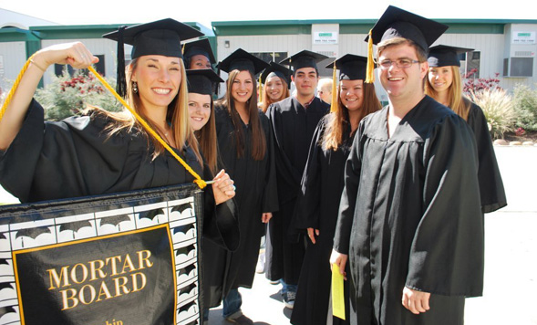 Members of SDSU's Mortar Board