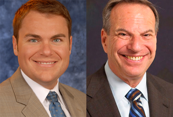 Mayoral candidates Carl DeMaio (left) and Bob Filner.