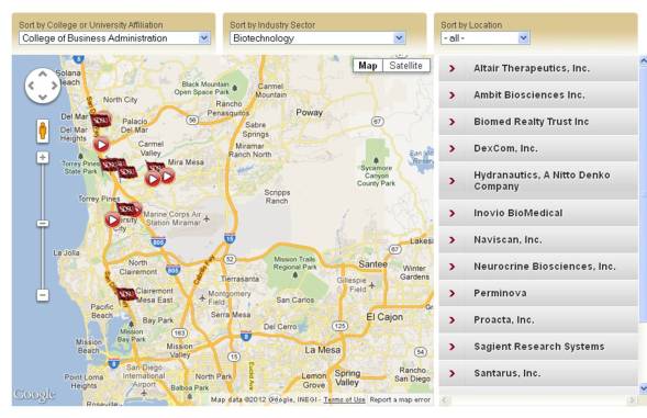 The new and improved Aztec Leadership Network is now a sortable resource.