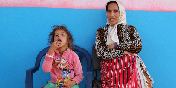 The film is available in English, French and Arabic. Photo courtesy of Nadir Bouhmouch