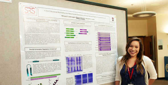The symposium is an opportunity for the community to see the fascinating, high level work SDSU students and faculty are collaborating on.