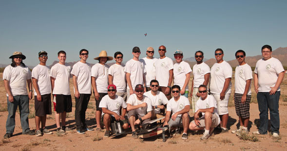 The SDSU Design, Build and Fly team.