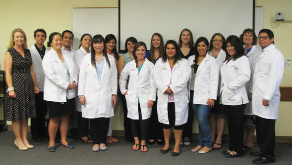 San Diego State University Imperial Valley campus nursing students.