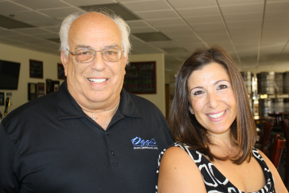 George Hadjis (left) and Estella Ferrera