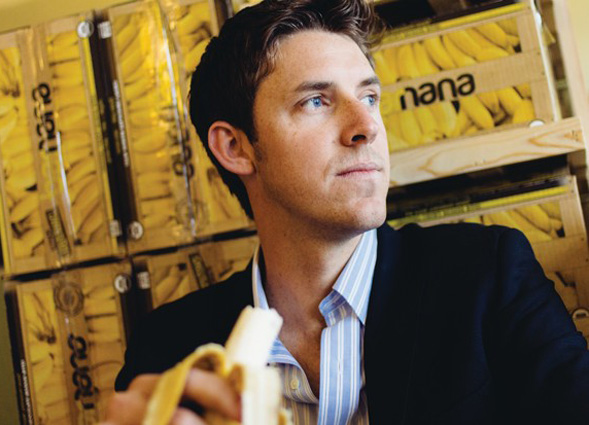 Matt Clifford's advice to students includes: giving more than you receive and eat a lot of bananas!