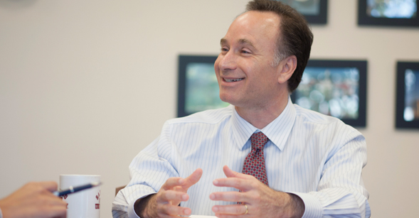 SDSU President Elliot Hirshman