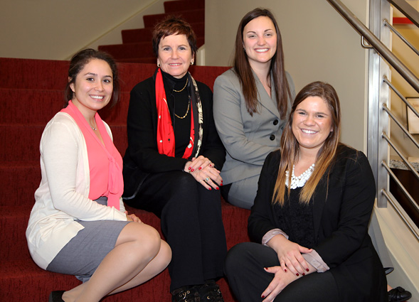 From left: Melissa Rosas, Patti Roscoe, Elizabeth Levin, Angie Merz.