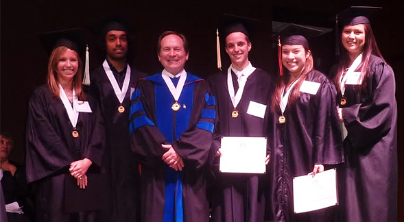 Mortar Board members graduate