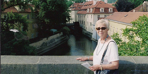 After retiring, Little traveled all over the world with her sons.
