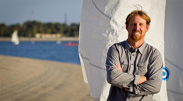 Paul Lang at the Mission Bay Aquatic Center.