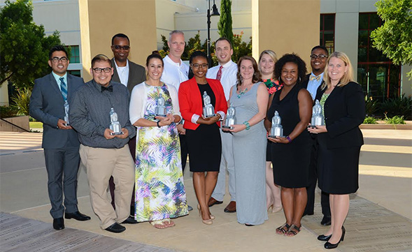 Zuma Team Effort Award winners.
