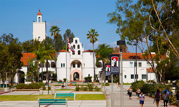 Hepner Hall captured by Jim Brady.