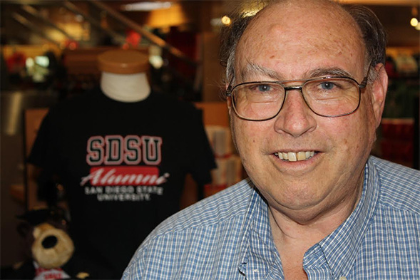 Jerry Zullo was the voice of the Marching Aztecs for 45 years.